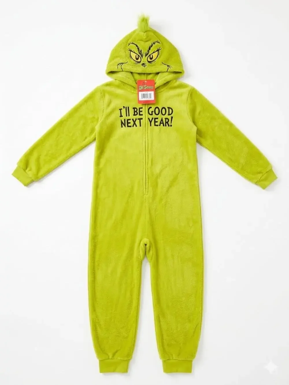 NEW! 10 Dr. Seuss The Grinch Christmas Holiday Kids Unisex Union Suit